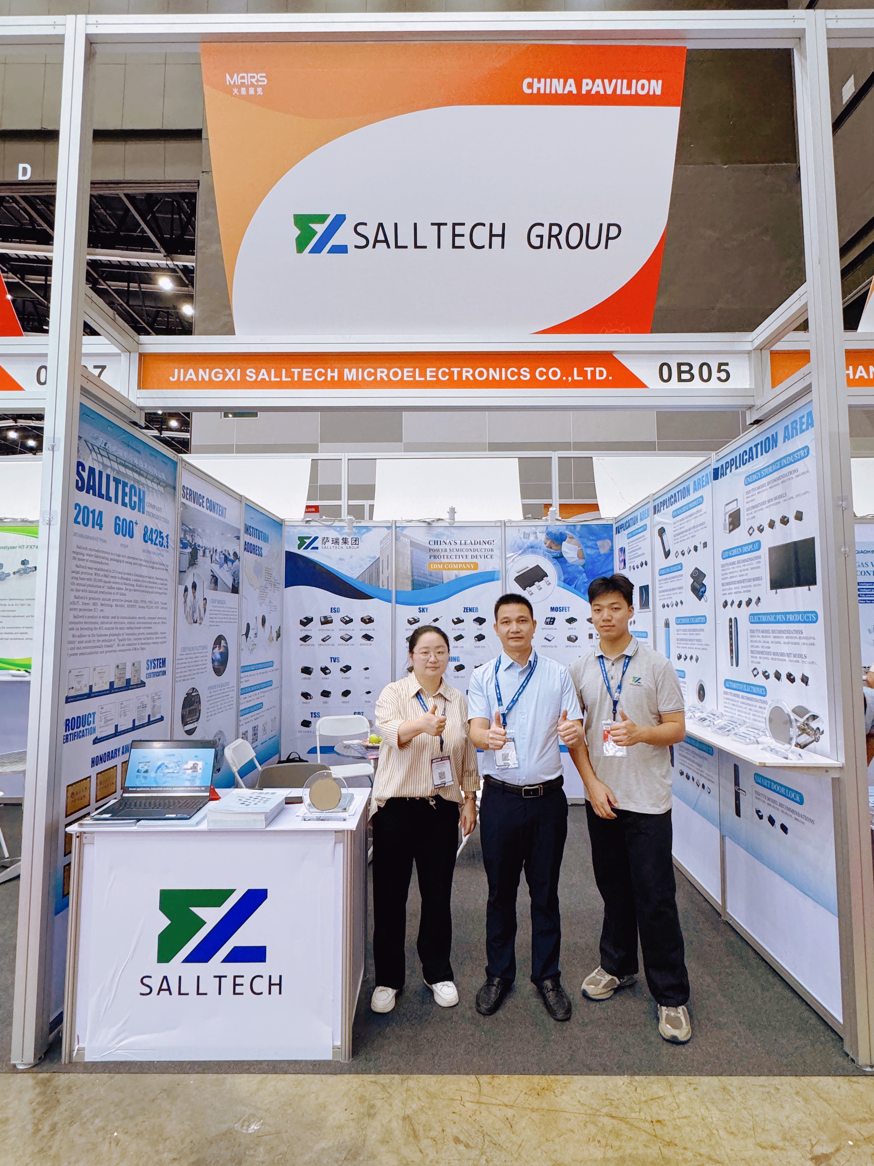 江西888官网集团微电子亮相2024泰国电子展，圆满收官，感谢一路同行！