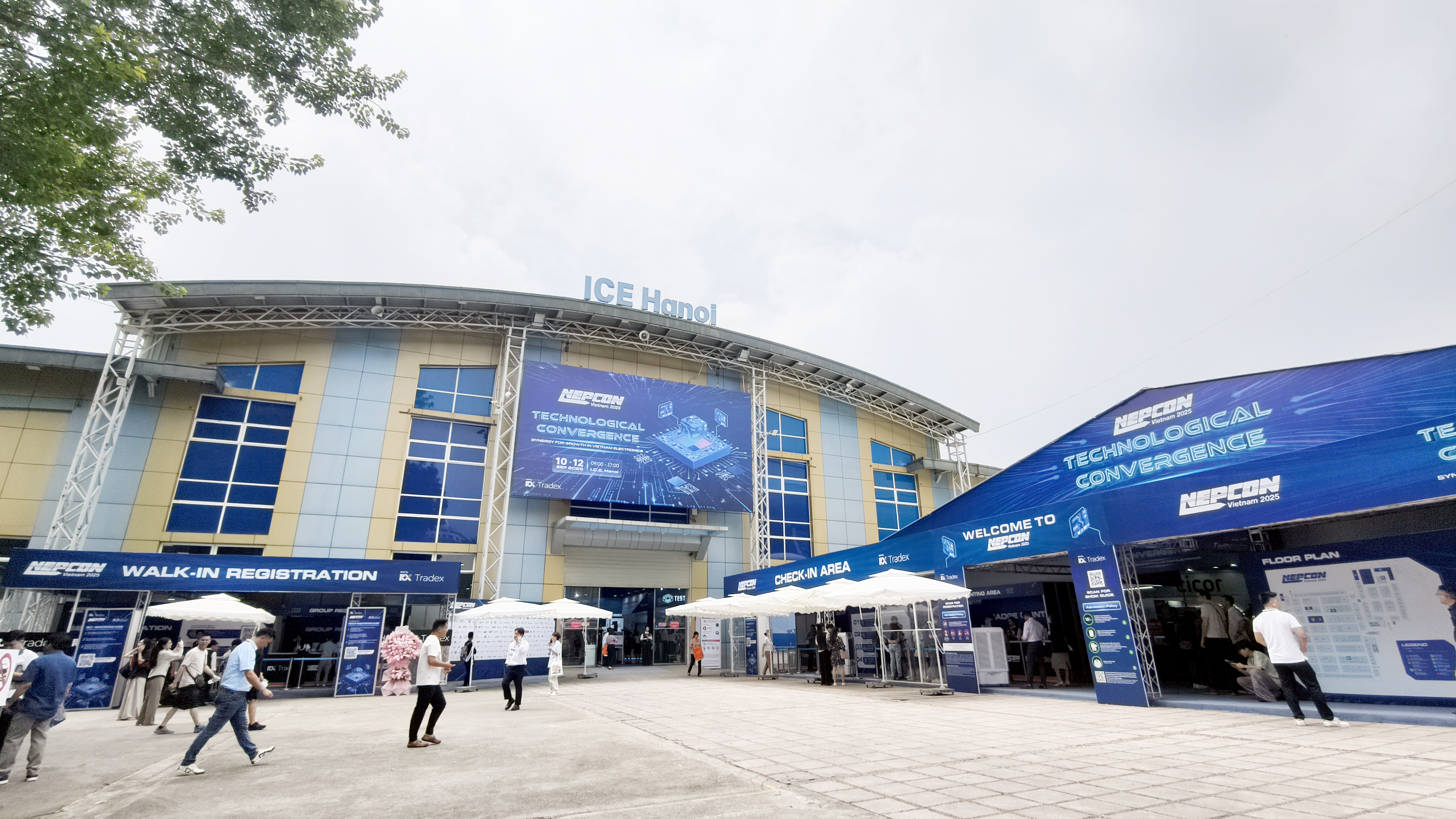 江西888官网集团微电子闪耀2025越南河内电子展，成果丰硕圆满落幕！